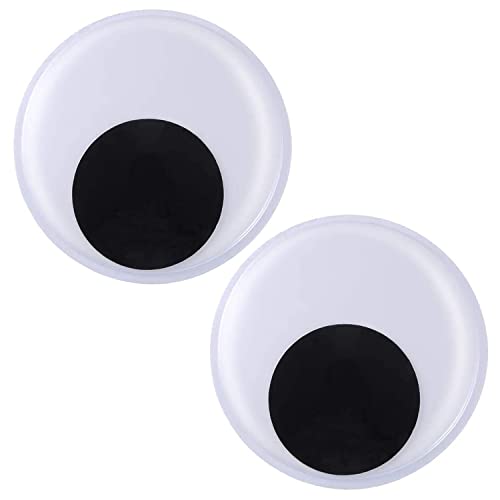 Wackelaugen Selbstklebend - 6 Stück Groß Für DIY & Basteln