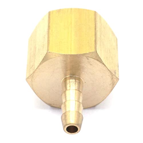 Conector de combustible de latón NPT 1/4 manguera 1/8 adaptador de rosca 5