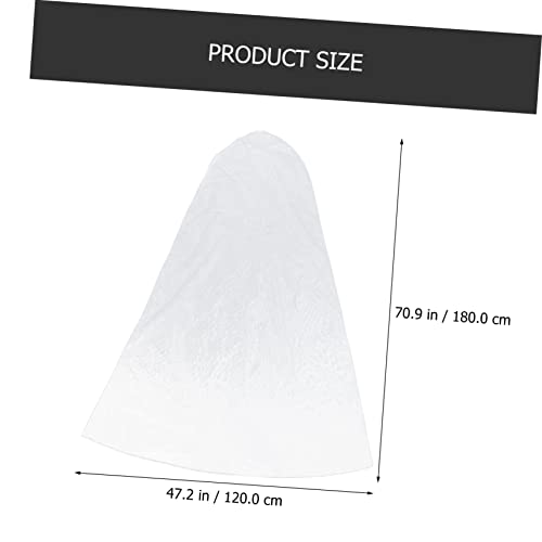 Wedding Dress Cover Bag Breathable Garment Storage Bag for Bridal Gowns Design for Travel and Home Organization3