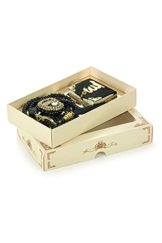 İhvan Online Mini Velvet Quran Set including Islamic Finger Counter, Portable Digital Tasbeeh, Muslim Prayer Beads - Image 3