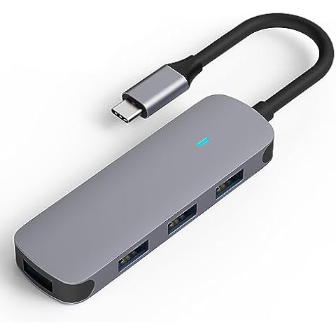 MMOBIEL Hub USB-C vers 4 USB-A Cover