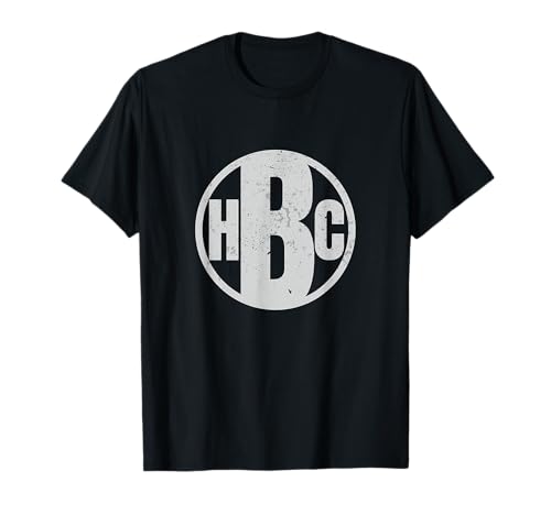 Distressed Boston Hardcore Punk Logo T-Shirt