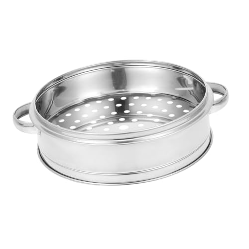 UTHCLO Cesta Vapor Acero Inoxidable para Cocinar Verduras Arroz y Alimentos al Vapor Accesorio Cocina Compatible con Ollas y Vaporeras Resistente y Fácil de Limpiar