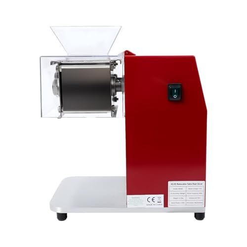 Máquina cortadora de carne eléctrica 1100W acero inoxidable