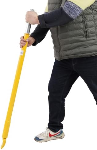 LuckyNote Heavy Duty Tire Bead Breaker Slide Hammer,Portable Tire Changing Sliding Impact for Car Truck Trailer,Yellow Color