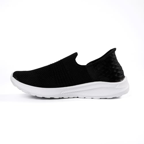 Men's Slip-on Loafers Comfortable Walking Shoes Breathable Knit Casual Sneakers Lightweight Breathable Mesh Shoes for Women3