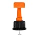 50Pcs Tile Positioning Leveler T Shape Tile Leveling Spacers Wedges Tile Flooring Wall Leveling Locator System,T-lock-Pliers-Tool-Tile-Leveling-System