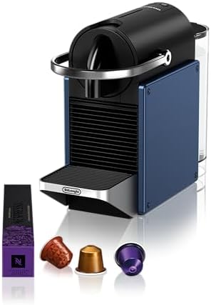 Nespresso De'Longhi Pixie EN127.BL, Máquina de Café en Cápsulas, ...