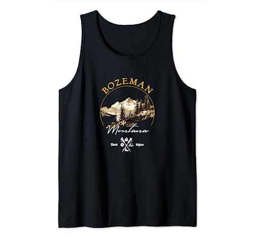 Bozeman Retro Vintage Apparel – Bozeman Souvenir Camiseta sin Mangas