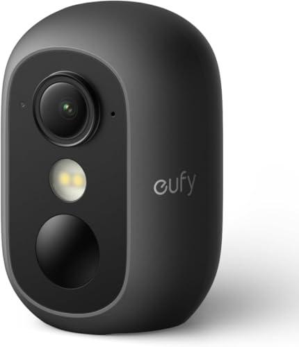 Caméras de sécurité extérieures IP67 eufyCam C35 avec vision nocturne couleur sans abonnement