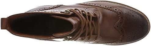 CLARKS Batcombe Lord Boots 8 D(M) US Dark Tan Leather | Image 4