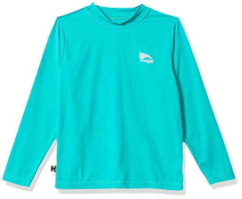 PROGNE SPORTS Proteção Solar Camiseta Termica para Atividades ao Ar Livre, Meninos e Meninas, Azul (