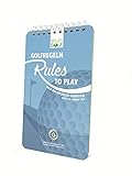  Golfregeln - Rules to play: Nach den offiziellen Golfregeln 2019