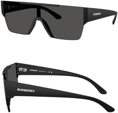 BURBERRY BE4291 Rectangle Shape Nylon Sunglasses with Luxury Eyew...