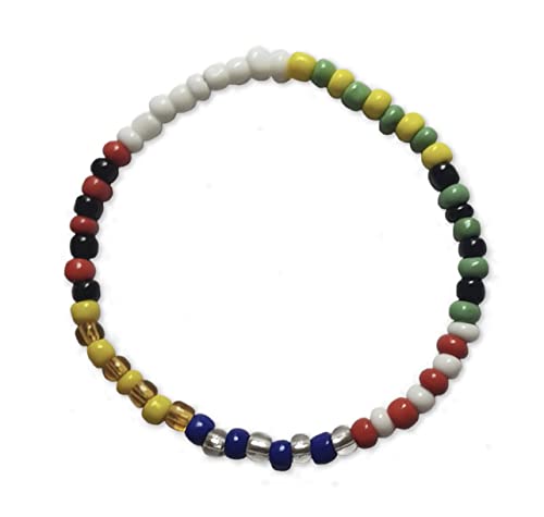 Elastic bracelet ildé 7 African Powers Orula, Obatala, Eleggua, Oshun, Yemaya, Chango, Oggun