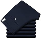 YWSZJ Pantalons d'été Hommes Taille Haute Costume Pantalons Chino Homme Travail Bureau Robe Formelle Affaires sociales Extensibles (Color : C, Size : Code 30)