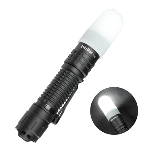 Image of Wurkkos White Diffuser for TD02 Flashlight, 24mm /0.94in(Diameter), Durable Waterproof, Easy to Install, Provides You with a Comfortable Light Source, Very Suitable for Reading Tent Lighting