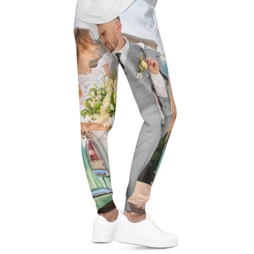 Custom Sweatpants for Men Women Personalized Sweatpants with Photo Logo Text Design Your Own Pants for Gift3