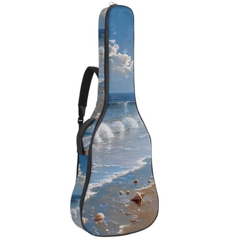 Sac pour guitare 101,6 cm résistant à l'eau avec poches