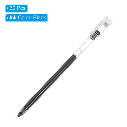 Bolígrafos de gel negro PATIKIL, pack 30 unidades 0.5mm miniatura 3