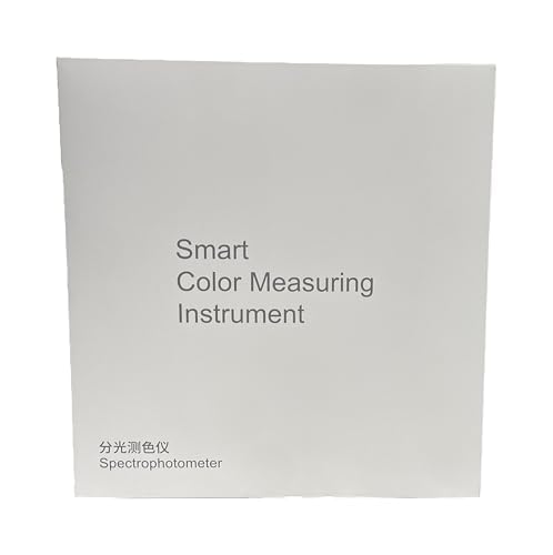 Spectrophotometer Portable Reflective Spectrophotometer with 5 Kinds Measuring Calibers Φ11mm Φ10mm Φ6mm Φ5mm Φ3mm Accuracy 0.01 Resolution 0.01% for Variety Samples Test ASTM ISO Standard