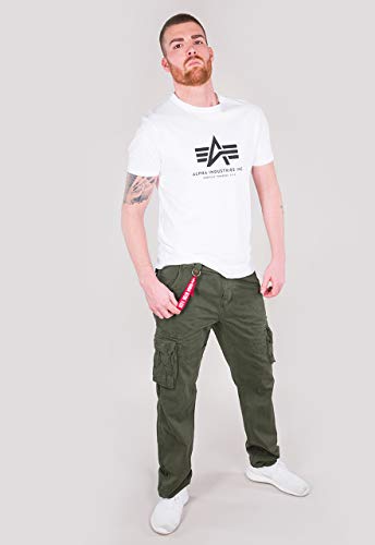 Alpha Industries Herren Jet Pant Für Freizeithose, Dark Olive, 33W EU
