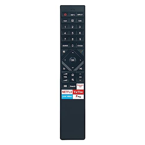 VINABTY ERF6B62H Replaced Voice Remote Control Suitable for Hisense TV H55U8BUK H65U8BUK 65U8GQ H55U8B H65U8B H49N5500UK H49N5700UK