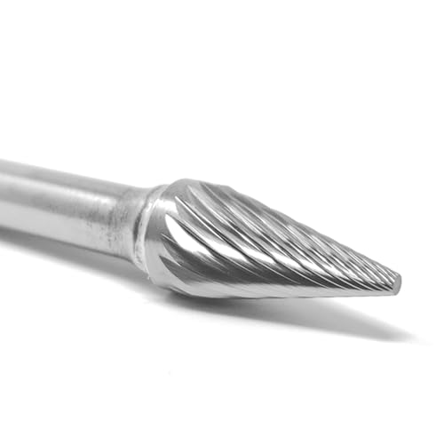 Fresa Carburo SM-4 de Corte Simple 3/8" x 5/8" con Mango 1/4" miniatura 2