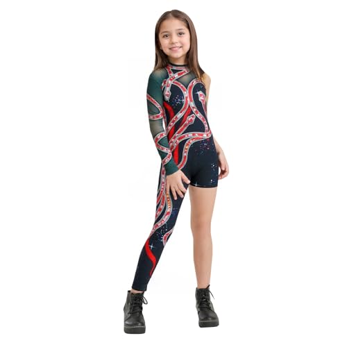 Disfraz para niña con estampado de serpiente miniatura 4