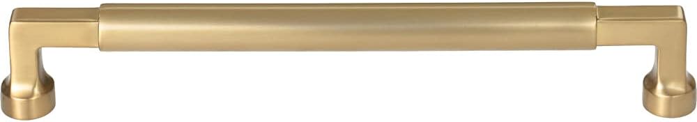 Top Knobs Cumberland Pull 7 9/16 Inch (c-c) Flat Black