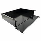 Performance Plus Carts Universal Golf Cart Cargo Box | Black Steel | Universal Fit