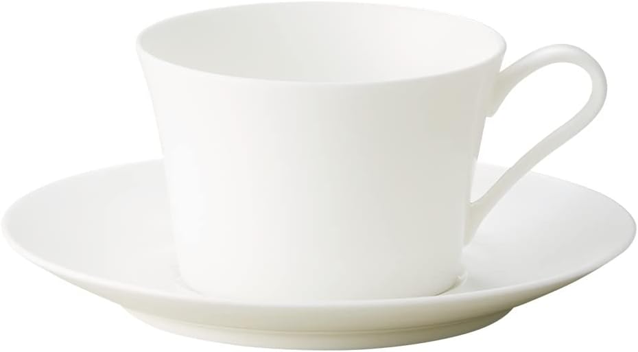 Noritake 93787C/4955 Noritake Cup (Coffee and Tea), 8.1 fl oz (230 cc), White, Bone China