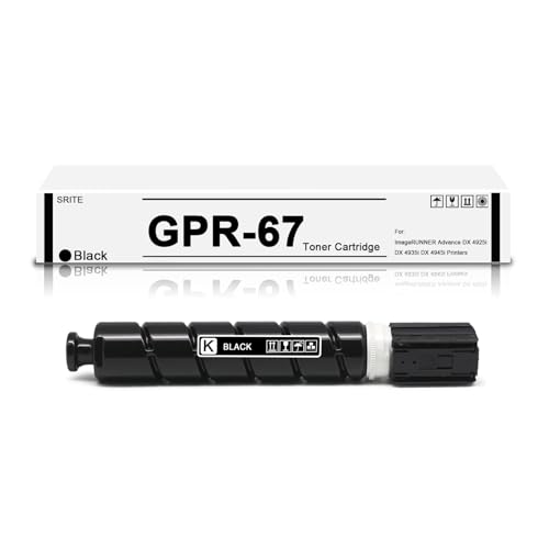 Image of SRITE GPR67 5745C003AA Black Toner Cartridge High Yield with New Chip