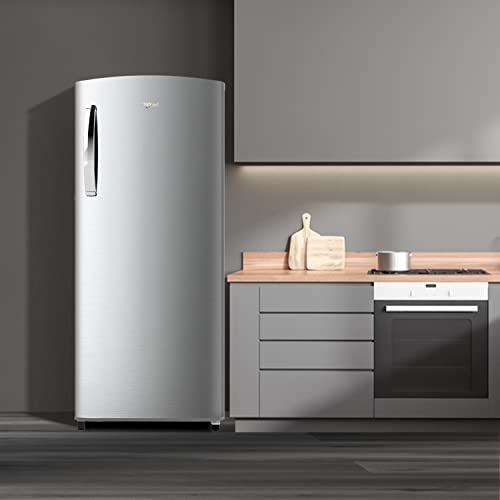 Image of Whirlpool 274 L 4 Star Inverter Direct-Cool Single Door Refrigerator (305 IMPRO PLUS PRM 4S INV ALPHA STEEL-Z, Alpha Steel, Auto Defrost Technology, 2023 Model)