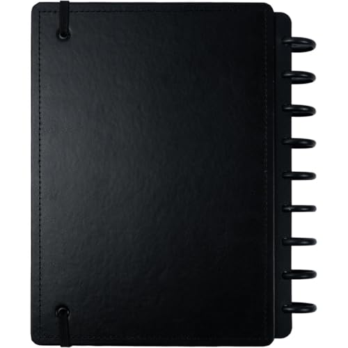 Planner Inteligente, Médio, 255 X 190 mm, Black, 168 folhas, Caderno Inteligente