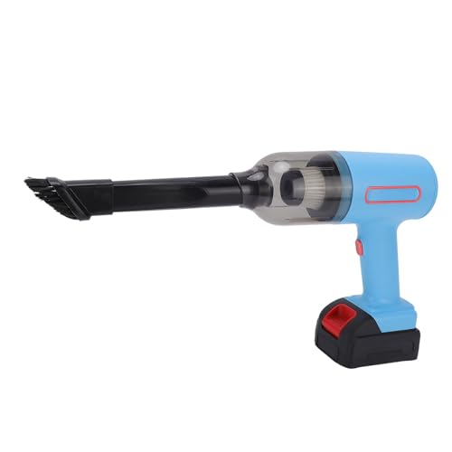 Luocute Aspirateur à Main sans Fil, Aspiration 9000 PA, Aspirateur Portable Rechargeable Réglable à 3 Vitesses avec Filtre et Protections Multiples, pour Le Nettoyage de la Maison et de