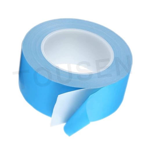 Image of 0.20 x 10mm x 82FT Thermal Conductive Double-Sided Tape Insulation for Heat Sinks & Semiconductors Heat Sink of LED Light,PC and More, Electrically Insulated,1 Reel Pack