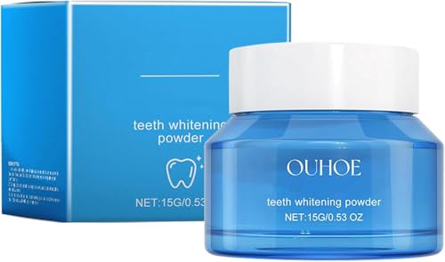 CDFC Magic Teeth Whitening Powder, Natural Teeth Whitener, Instant Stain Removal, No Sensitivity - Breath Enamel-Safe, Mint Flavor, 16 Ounce