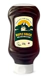 Maple Shack 100% Pure Canadian Maple Syrup 620g Squeezy - Grade A, Dark Maple Syrup with Caramel Taste - Ideal for Cooking, Baking and Pancakes
