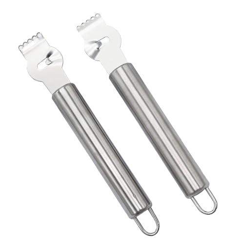2 Stück Zestenreißer,Edelstahl Zester Reibe,Zestenschneider,Orangenschäler,Zitronen Zester Schäler,Zitronenschäler,Zitronenschalenreibe,Orange Peeler,Küchenschäler,Peeling Werkzeug für Küche,Cocktails