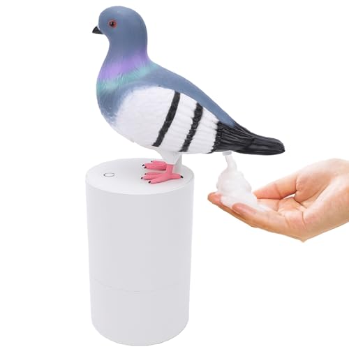 MEKOTRIN Automatic Foaming Hand Soap Dispenser Blue Bird Touchless Induction Soap Dispenser ABS Refillable for Kitchen Bathroom Hall