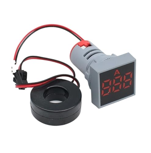 Module indicateur de courant 22mm LED rouge testeur numérique 0-100A