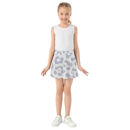Girls Tennis Skirt with Built in Shorts Flowy Skorts for Little Girl Youth Pleated Skirt with Pockets3