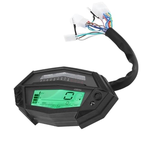 Xs[h[^[ Kawasaki Z1000 ^R[^[ I[goCp ^R[^[ I[goCQ[W LCD Xs[h[^[ fW^vɓK oCNpv(Black Without Sensor)