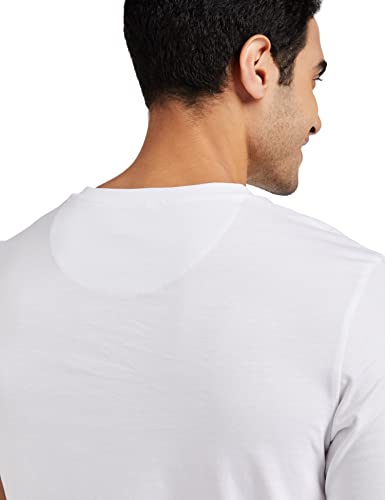 Image of Amazon Brand - Symbol Men's Solid Cotton T Shirt | Plain | V Neck | Half Sleeve-Regular Fit | Combo Pack of 3 (Available in Plus Sizes)