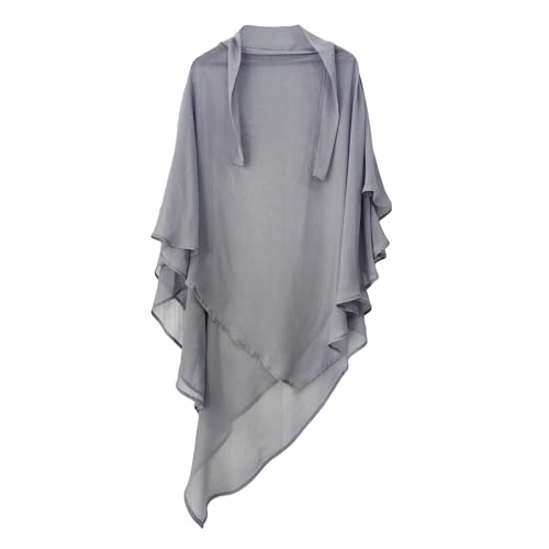 Starsouce Women's Khimar Hijab Muslim Islamic Long Hijab Solid Breathable Arabian Dubai Kaftan Prayer Headcover Headscarf2