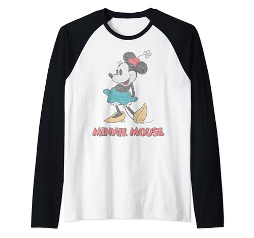Mickey and Friends Minnie Retro Haut Baseball pour Journée Détente