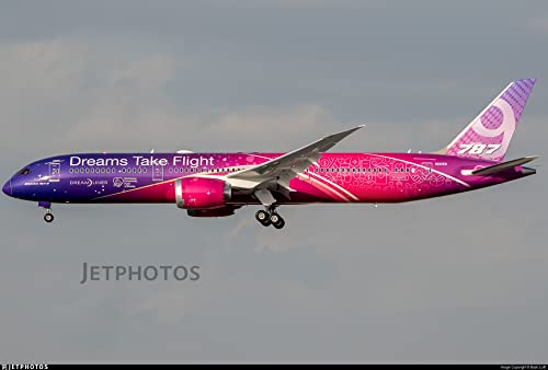 Limox Wings 55090 Boeing 787-9 Dreamliner Boeing House Color Dreams Take Flight N1015B Escala 1/400 Cover