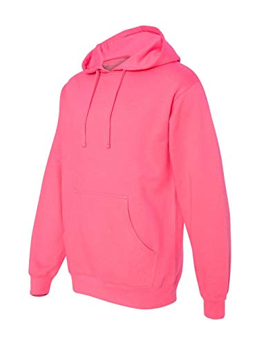 Independent Trading Co. - Midweight Hooded Sweatshirt - SS4500-2XL - Neon Pink