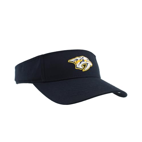 Image of ZHATS NHL Unisex-Adult NHL Officially Licensed Visor Drill Icon Team Color
